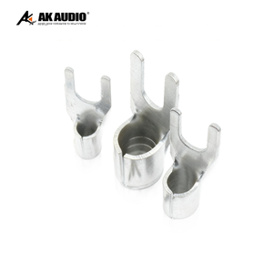 UT6 UT en forme de fourche borne nue borne de connexion borne pressée à froid fil oreille cuivre nez fin fil <span class=keywords><strong>connecteur</strong></span> - Product Image 4