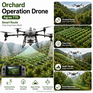 Dron Agras T70 para la aplicación de granulados en agricultura de precisión, UAV para siembra, fertilización, huertos, pastizales, campos agrícolas. - Product Image 1