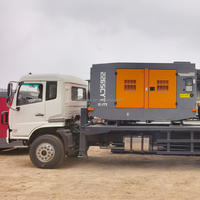 Foreuse hydraulique montée sur camion de 600 m pour puits d'eau, machine de forage pour l'approvisionnement en eau industrielle