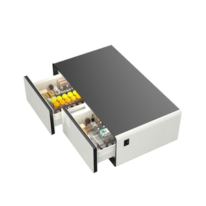 Salotto smart mobile frigorifero con 2 cassetti refrigerati tavolino <span class=keywords><strong>da</strong></span> caffè - Product Image 5