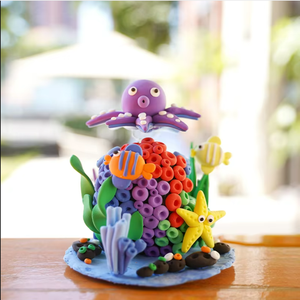 Kit de Arcilla Seca al Aire Artesanía para Niños, Juguete de Energía Solar, Crea <span class=keywords><strong>Tu</strong></span> Propio <span class=keywords><strong>Mundo</strong></span> Oceánico - Product Image 6