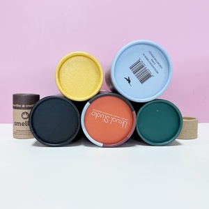 Boîte en tube de papier kraft personnalisée avec logo imprimé, emballage en tube de papier rond en carton, vente en gros - Product Image 6