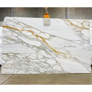 Azulejos de Mármol Calacatta Gold Italiano de 12x12 Pulgadas, Grosor de 10 mm, Marca Goldtop, OEM/ODM, Modernos, Pulidos, para Pisos y Paredes Interiores de Baños - Product Image 2