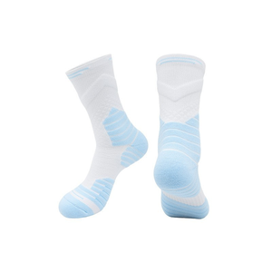 Calcetines deportivos <span class=keywords><strong>de</strong></span> baloncesto para hombre <span class=keywords><strong>de</strong></span> alta calidad, <span class=keywords><strong>toalla</strong></span> gruesa personalizada, parte inferior antideslizante, sudor antibacteriano, diseño <span class=keywords><strong>de</strong></span> sublimación Jacquard - Product Image 1