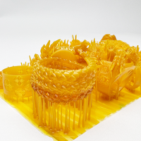 Penjualan terlaris resin printer 3D kekuatan tinggi dan definisi untuk model tebal dan tertanam huruf