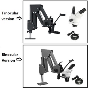 Boshida BD-45T1-E1 7X-45X Microscopio Estéreo para Joyería y Engaste de Piedras - Product Image 5