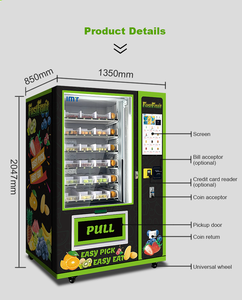 IMT Máquina expendedora automática ecológica con elevador Máquina expendedora combinada de entrega suave con refrigeración - Product Image 3