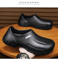 Chaussures de chef antidérapantes et résistantes à l'huile 077A, vente chaude, les meilleures chaussures de sécurité en EVA pour la cuisine