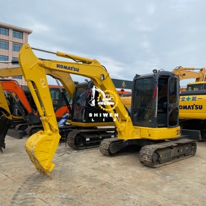 Best Quality PC55 Mini Excavator Japan 5 Tons Earthmoving Machinery Crawler Japanese Engine 95% NEW Used Condition Low Price - Product Image 6