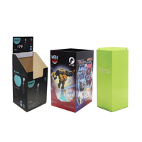 Maßgefertigte Faltbare Postkarten-Pappaufsteller POS-Bodendisplay-Ständer für Bücher