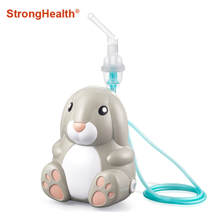 Cartoon Konijn Vernevelaar Fysiotherapie Apparatuur Luchtcompressor Vernevelaar Gezondheidszorg Verstuiver - Product Image 2