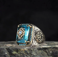 Bague unisexe vintage style punk en alliage de zircon électroplaqué à motifs pour hommes et femmes, idéale comme cadeau d'anniversaire