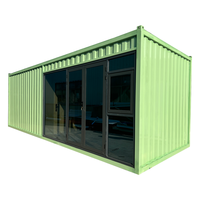 Conteneur Pliant de 20 Pi ou 40 Pi pour Café, Restaurant, Bar, Boutique avec Cuisine à Vendre, Maison Modulaire Préfabriquée pour Aliments