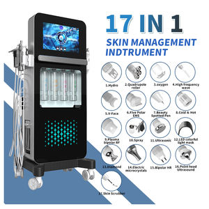 17'si 1 Arada Performans Hydra Cilt Bakımı Yüz Temizleme Canlandırıcı Temizleyici Hidro Güzellik Profesyonel Yüz Makinesi Üreticisi - Product Image 1