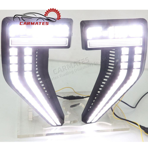 Accesorios de CARMATES, indicador intermitente secuencial, lámpara de señal de giro, luz LED de posición lateral delantera para FORD 2021 F150 Raptor - Product Image 3