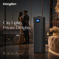 Diffuseur de parfum électrique sans eau sur pied, personnalisable, pour hôtels et entreprises, certifié CE, en métal