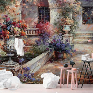 Papiers <span class=keywords><strong>peints</strong></span> muraux sur mesure : Paysage urbain, ciel, photos de bâtiments – Idéal pour restaurants, cafés, salles d'étude - Product Image 4