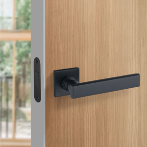 Manija de puerta principal Reversible Exterior moderna, manija de puerta minimalista resistente para apartamento - Product Image 1