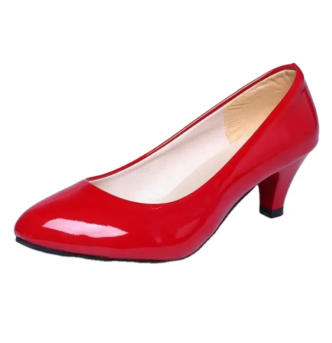 2023 New QZK Fancy office lady high heel shoes atacado vestido sapatos mulheres