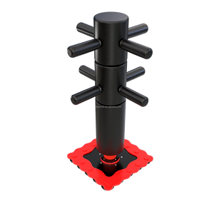 Nuevo Producto: Saco de Boxeo Vertical de Doble Uso, Maniquí Giratorio de Madera para Wing Chun, Kung Fu y <span class=keywords><strong>Wushu</strong></span> - Product Image 3