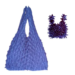 Jr OEM/ODM Folding Sac De Courses Reutilisable Bolsa De Compras Reutilizable Shopping Magic Stretch Bags With Logo Shopping Bags