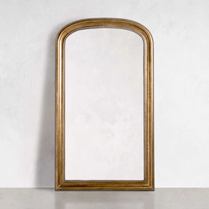 Antiquités françaises cadre en <span class=keywords><strong>bois</strong></span> miroir mural rectangulaire classique arqué or <span class=keywords><strong>cheminée</strong></span> miroir chambre salon porche meubles - Product Image 5