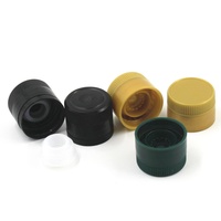 Bouchon de bouteille d'huile de cuisson en gros 31,5*24mm, bouchon de bouteille d'huile d'olive en plastique inviolable avec insert verseur en plastique