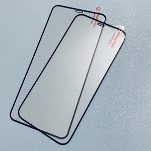 Verre de protection d'écran en gros de qualité supérieure pour iPhone 13 14 15 Pro Max, verre givré de 0,33 mm, protection d'écran complète et transparente comme du cristal - Product Image 1