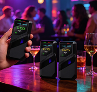 Alcoholímetro Electroquímico Airsense S1, Detector de Concentración de Alcohol en el Aliento para Conducir Bajo los Efectos del Alcohol, Alcoholímetro Dedicado