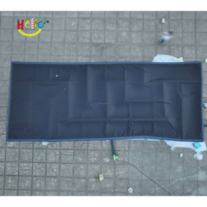 Casa de caza negra de Halloween, gran laberinto embrujado inflable, laberinto de terror - Product Image 3