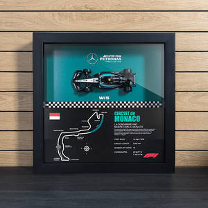 Mural Decorativo de Pared con Modelo de Coche de Carreras de Aleación de la Pista de Carreras de Hamilton W15 - Product Image 1