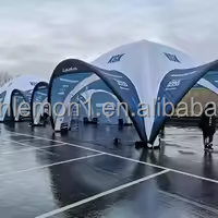 Grande tente d'entraînement gonflable en PVC imperméable personnalisable de taille personnalisée Screen <span class=keywords><strong>House</strong></span> pour la publicité dans les salons professionnels - Product Image 5
