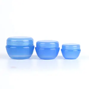 Rỗng mỹ phẩm vòng nhựa Mặt Kem Jar 5ml 10ml 20ml 30ml màu hồng màu xanh màu xanh lá cây màu trắng vàng PP tin container cho Lip Balm Kem