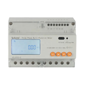 Compteur statique kwh Ac 3 phases 4 fils pour système solaire ADL3000-E UL Din Rail compteur d'énergie multifonction avec double <span class=keywords><strong>tarif</strong></span> - Product Image 5