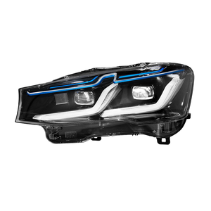 Fari a LED JY per <span class=keywords><strong>BMW</strong></span> <span class=keywords><strong>X3</strong></span> F25 <span class=keywords><strong>2010</strong></span>-2017, Gruppo Ottico Aggiornato con Luci Blu, Plug-and-Play, Disponibilità Locale - Product Image 2