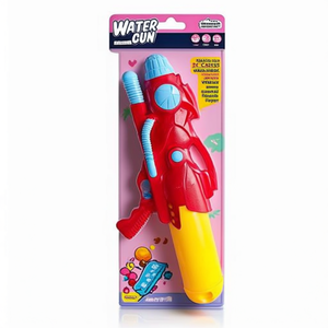 Pistola ad acqua da 56 cm in plastica, giocattolo per il divertimento estivo dei bambini in spiaggia - Product Image 1