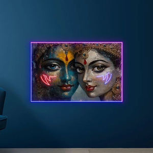 Enseigne lumineuse personnalisée avec impression UV pour décoration murale intérieure enseigne lumineuse <span class=keywords><strong>LED</strong></span> pour <span class=keywords><strong>moto</strong></span> et fille enseigne murale en acrylique pour votre décoration - Product Image 4