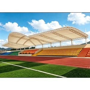 Estructuras de Membrana para Techos de Gradas de Gran Envergadura, Resistentes a los Rayos UV, a la Lluvia y al Sol, para Campos Deportivos Universitarios - Product Image 5
