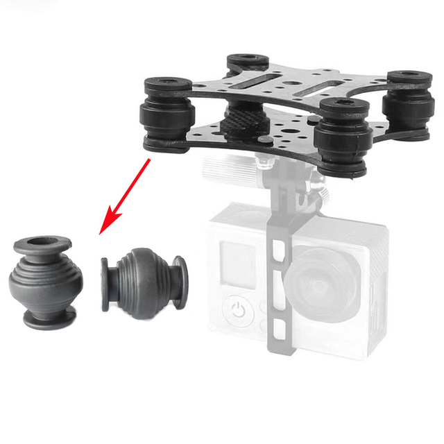 Gimbal Rubber Damper Ball Silicone Anti-Shock Absorber Vibration Isolation for Drone Camera Stabilization Mount