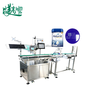 Marqueur laser CO2 avec positionnement automatique par rotation pour bouteilles rondes, codes QR traçables, orientation visuelle, impression de date - Product Image 3