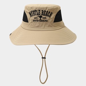 <span class=keywords><strong>Gorra</strong></span> de Pescador para Exteriores con Patrón de Malla y Letras, para Viajes, Escalada, Ciclismo y Protección Solar - Unisex, 100% Poliéster - Product Image 3