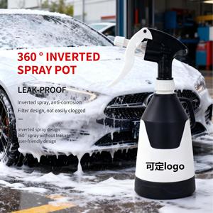 360 Degree Inverted Spray Pot Plastic Leak Proof <b>Car</b> <b>Washer</b> For Vehicle Cleaning Tools - Product Image 1