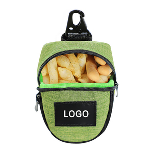 Suporte de saco de cocô de cachorro em tecido durável para cachorro, dispensador de saco de lixo para animais de estimação com clipe, acessório para cachorrinho, acessório de passeio - Product Image 5