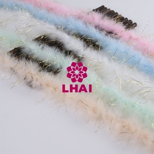 Boa di Piume di Tacchino Marabou 20g 25g 30g 40g 45g 50g, Sciarpa in Piume di Tacchino per Danza, Costume, Pigiami, Accessorio per Abbigliamento - Product Image 6