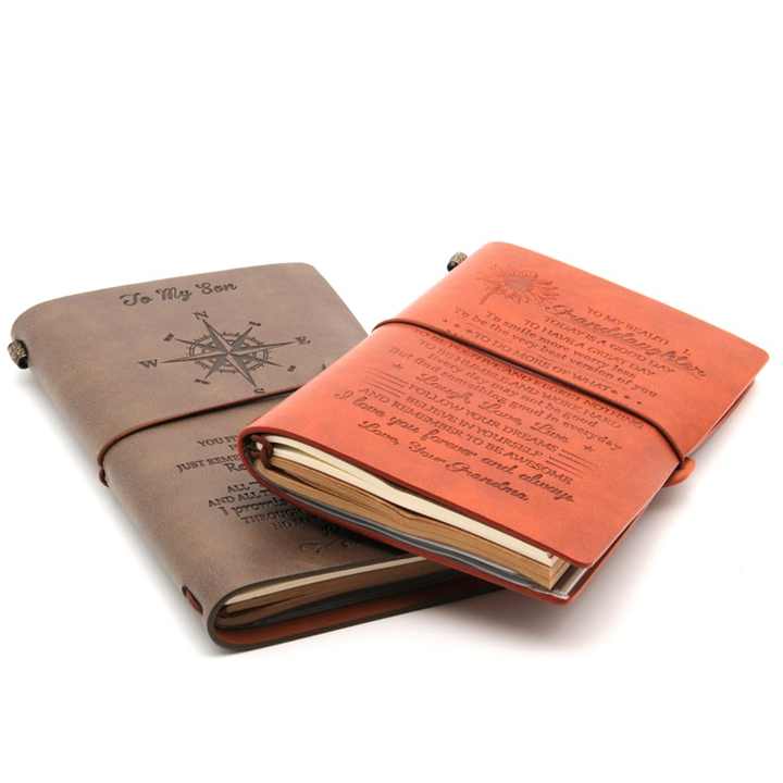 Full Print A5 A6 Planner Journal Notebooks Student Pu Leather