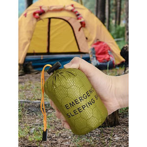 Outdoor Emergency <span class=keywords><strong>Gear</strong></span> 3 Season Survival escursionismo campeggio sacco a pelo per adulti giovani - Product Image 5