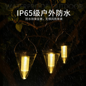 Luces Solares de Jardín Colgantes LED para Exteriores, Impermeables IP65, Decorativas para Patio y Jardín - Product Image 1