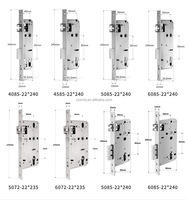 Serrure de porte intelligente pour maison connectée avec reconnaissance iris, en alliage de zinc, WiFi, modes de déverrouillage par carte mémoire, mot de passe, clé et carte d'identité pour portes en bois/acier
