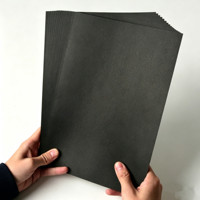 Cartulina Negra Lisa de Tamaño Estándar Estadounidense para Dibujo, Manualidades, Proyectos Escolares, Tarjetas de Presentación de Oficina y Manualidades de Papel DIY