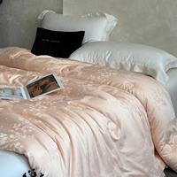 Vente directe d'usine, édredons et housses de couette en soie et fibres de soja haut de gamme, sur mesure, quatre saisons, style simple